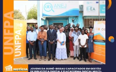 Jovens Guineenses Capacitados em Gestão de Biblioteca Digital e Plataforma Digital Multifuncional